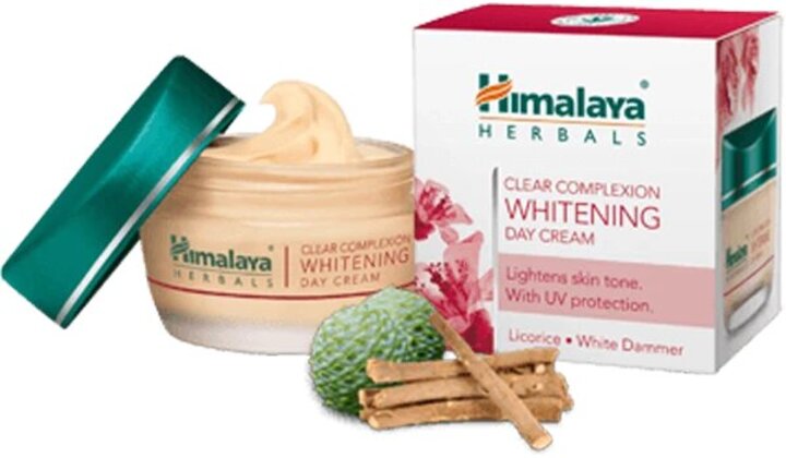 HIMALAYA CLEAR COMPLEXION WHITENING DAY CREAM 50ML *FREE samples giveaway
