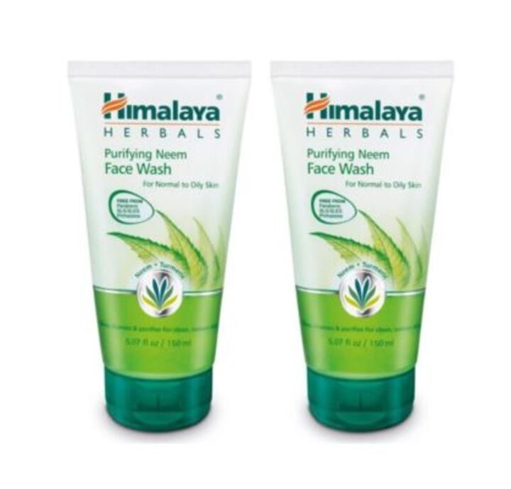 Himalaya Purifying Neem Face Wash 150ML (Bundle of 2) *FREE samples giveaway