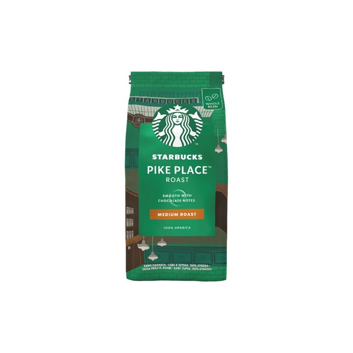 SBUX PIKE PLACE WHOLE BEAN COFFEE 200G