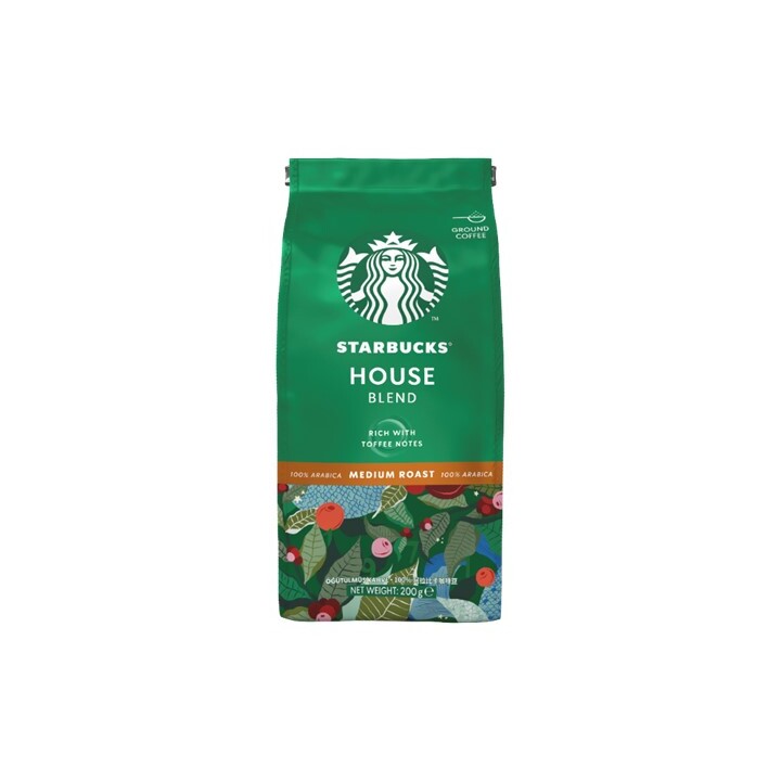 SBUX HOUSE BLEND GROUND COFFEE 200G