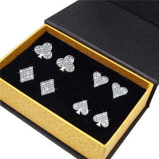 Queen of Hearts Earrings Set - Embellished with Crystals from Swarovski®
