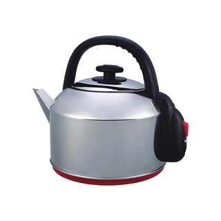 Iona 4.8L Stainless Steel Kettle with Red Plastic Base -