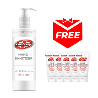 Lifebuoy Hand Sanitizer 500ml *FREE 5x 50ml Hand Gel