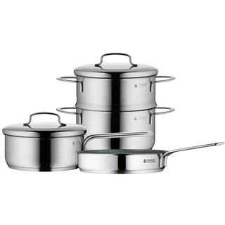 WMF Mini 3pcs Cookware Set 0798546040 (Silver)