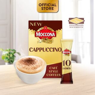 MOCCONA Specialty Cappuccino Instant 3in1 Coffee, 10 Sticks