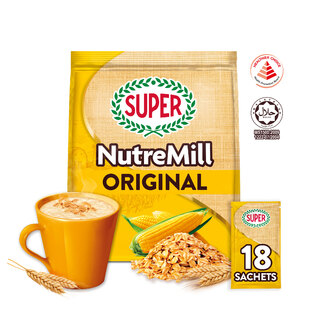 SUPER NutreMill Original, 3in1 Cereal, 18 sachets