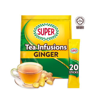 SUPER Instant Ginger Tea, 20 sticks