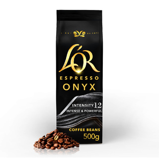 L’OR Coffee Beans Espresso Onyx Intensity 12, 500g