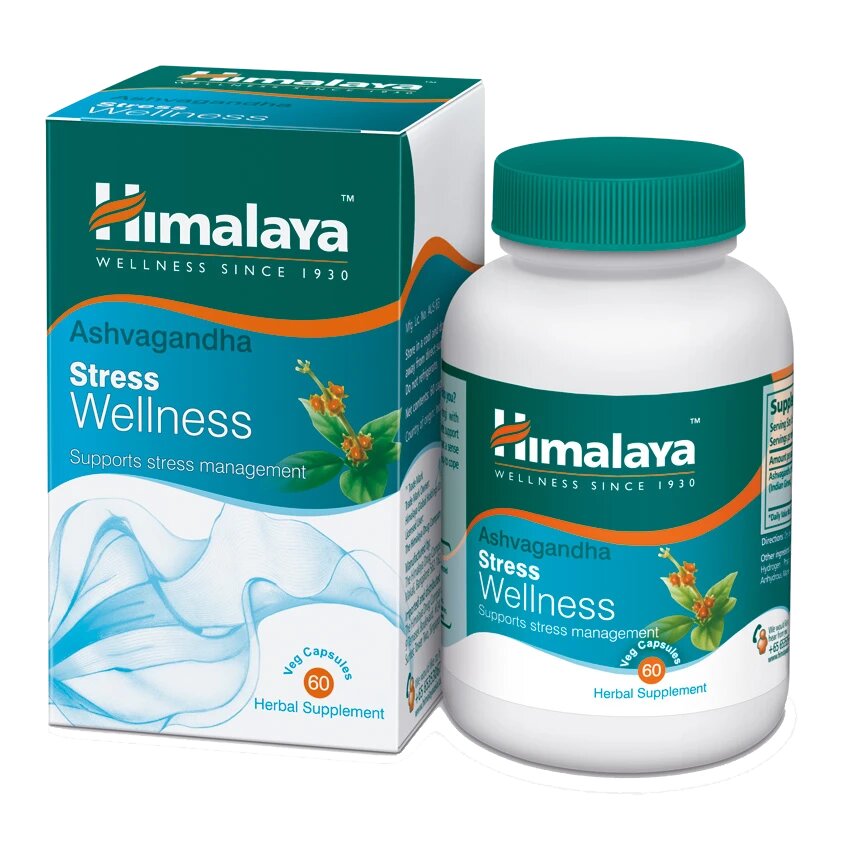 Ashvagandha Stress Wellness 60 caps (Bundle of 2) *FREE samples giveaway