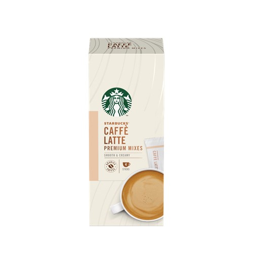 SBUX CAFFE LATTE PREMIUM COFFEE MIX 56G