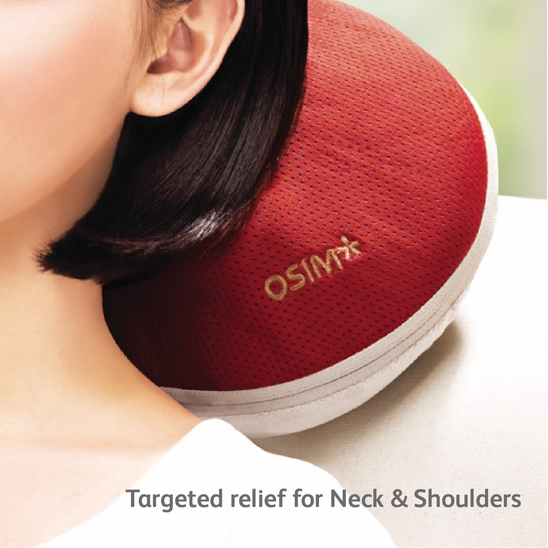 OSIM uCozy (Red) Neck & Shoulder Massager *Online Exclusive Only*