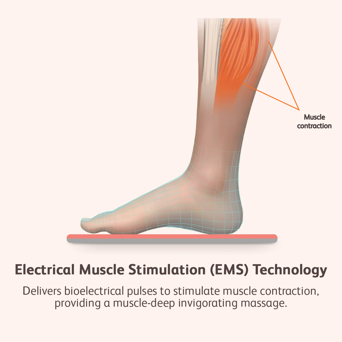 OSIM uPulse Mat (Pink) EMS Massager