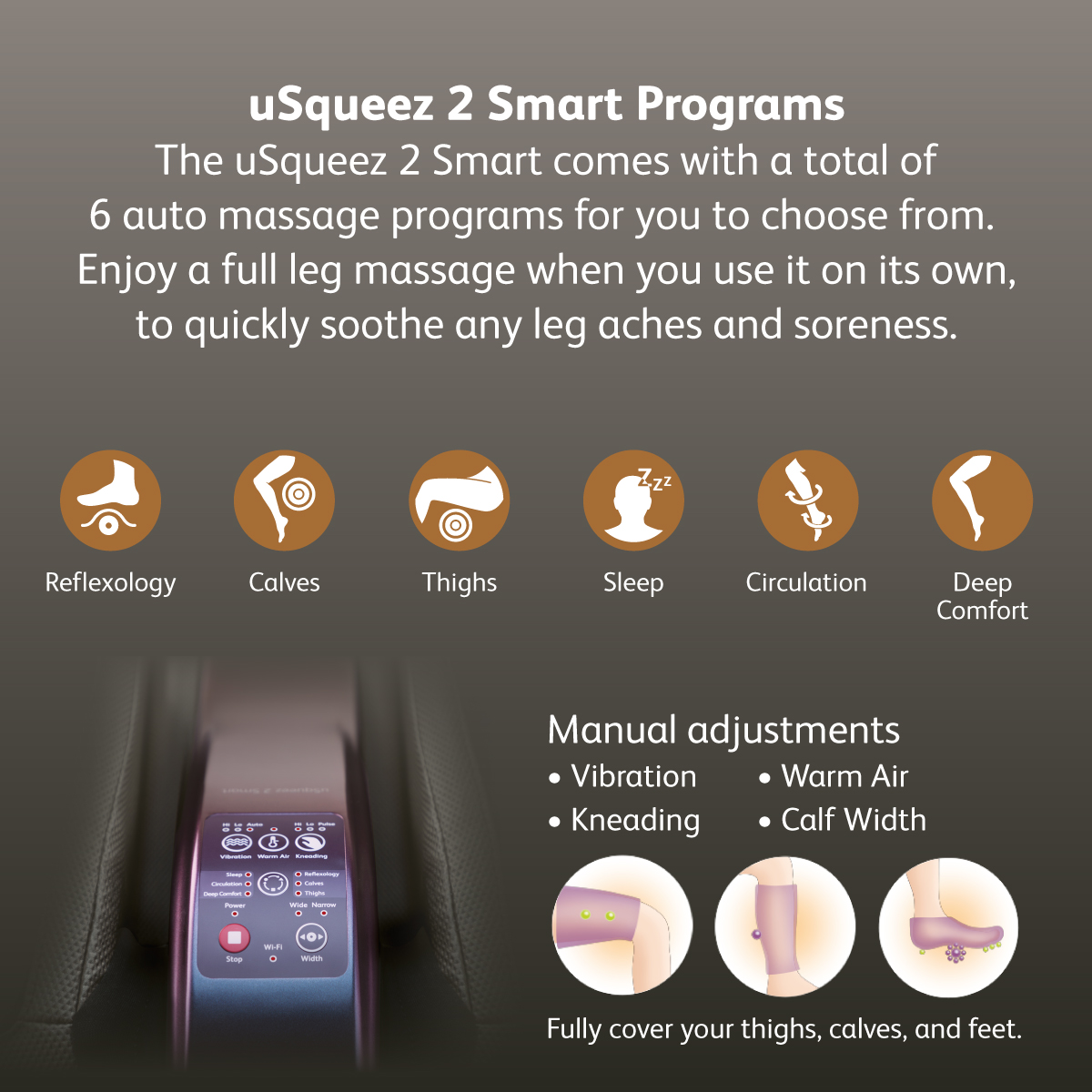 OSIM uSqueez 2 Smart Leg Massager