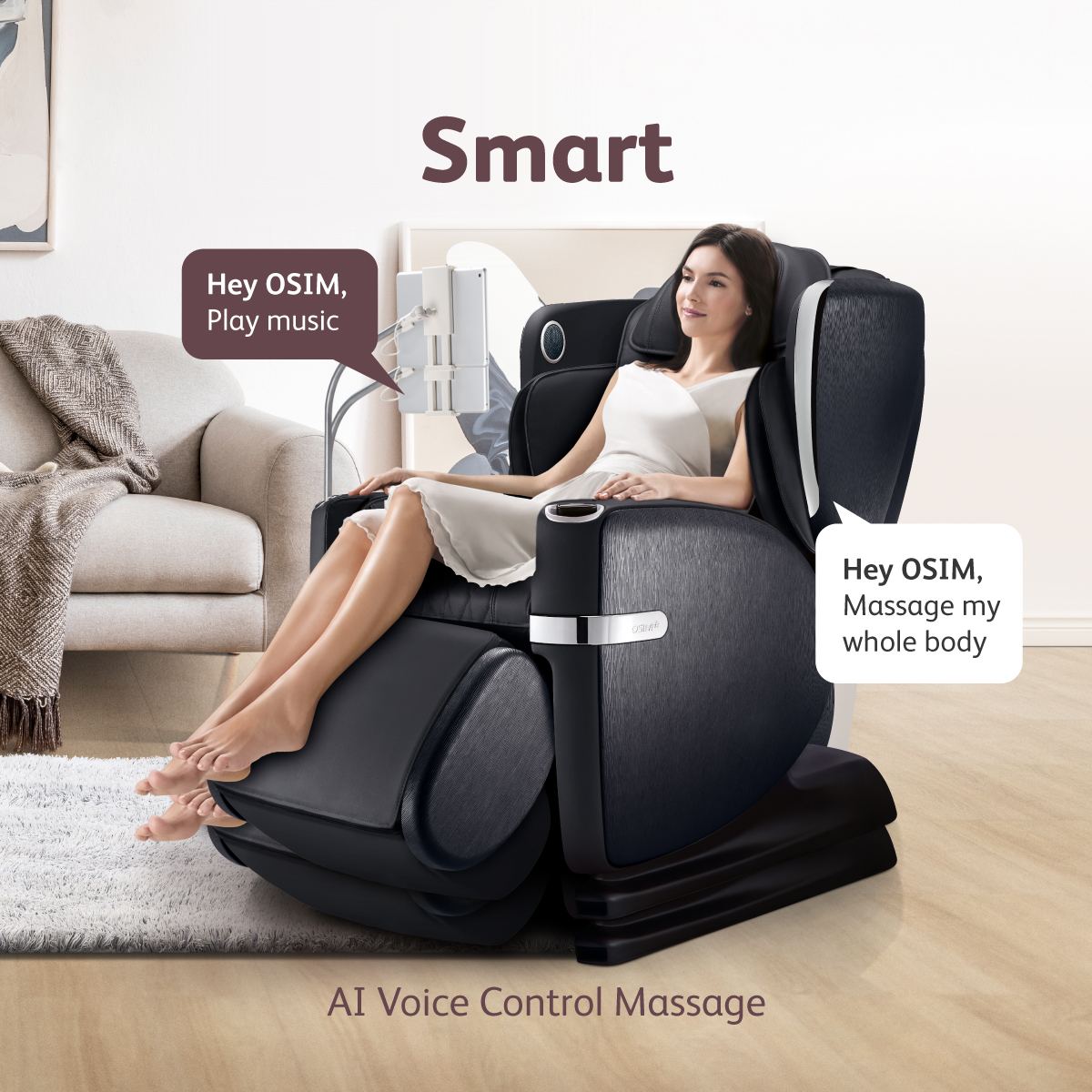 OSIM uLove 2 (Black) Massage Chair